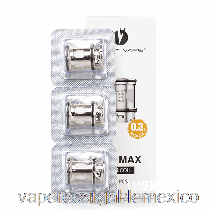 Vape Recargable Perdido Vape Ub Max Bobinas De Repuesto 0.3ohm Ub Max X3 Bobinas